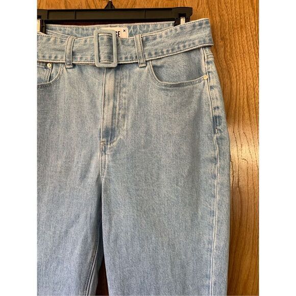 Paige Carrot Leg High‎ Rise Paperbag Waist Jean in Cheyne Size 27 - Picture 6 of 12